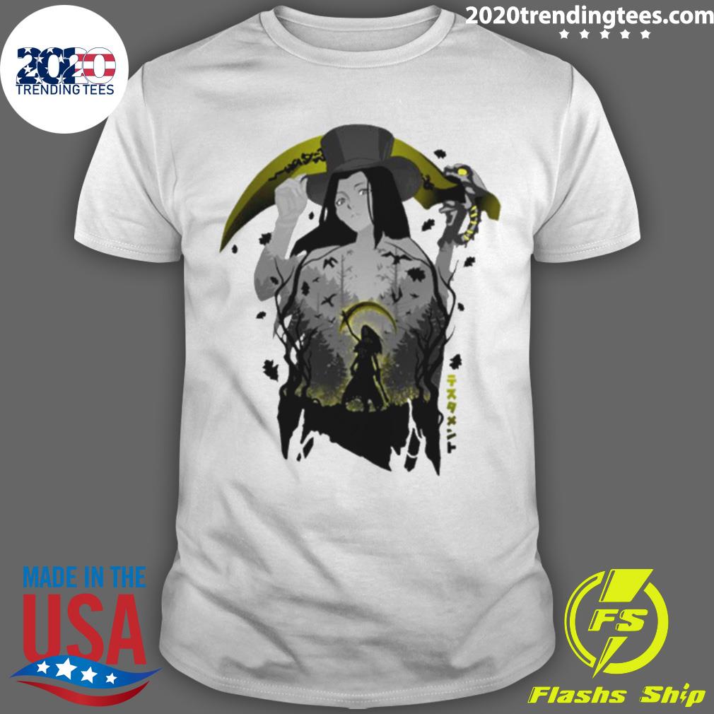 Official game Design Testament - Adult & Kids T-Shirts, Sweatshirts & Hoodies apparel design preview 1