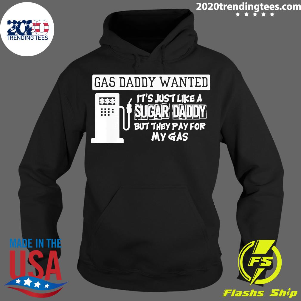 Official gas Daddy Wanted - Adult & Kids T-Shirts, Sweatshirts & Hoodies apparel design preview 2
