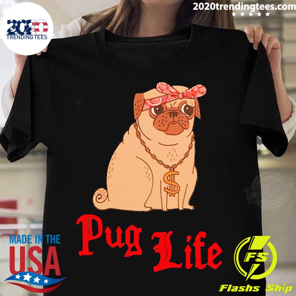 Official Gemma Correll Pug Life - Adult & Kids T-Shirts, Sweatshirts & Hoodies apparel design preview 1