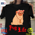 Official Gemma Correll Pug Life - Adult & Kids T-Shirts, Sweatshirts & Hoodies apparel design preview 1