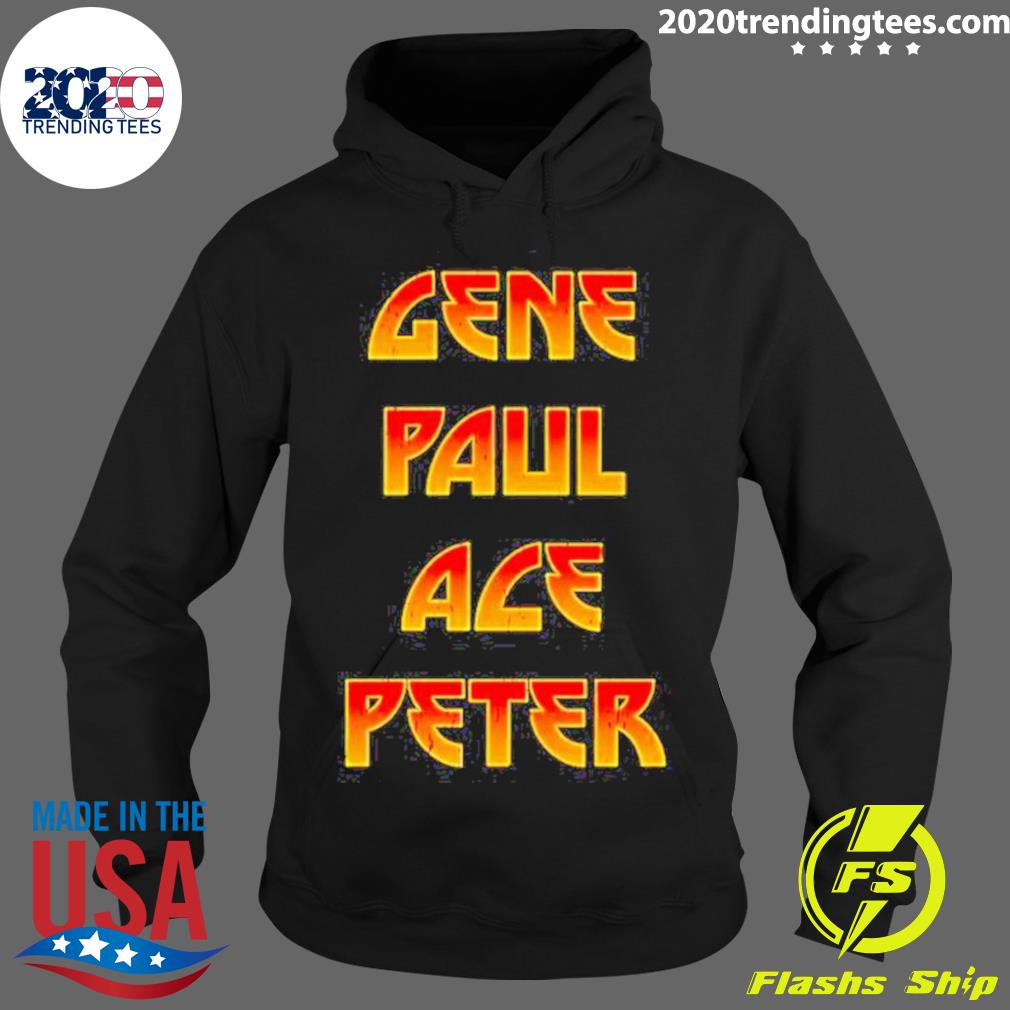 Official gene Paul Ace Peter - Adult & Kids T-Shirts, Sweatshirts & Hoodies apparel design preview 2