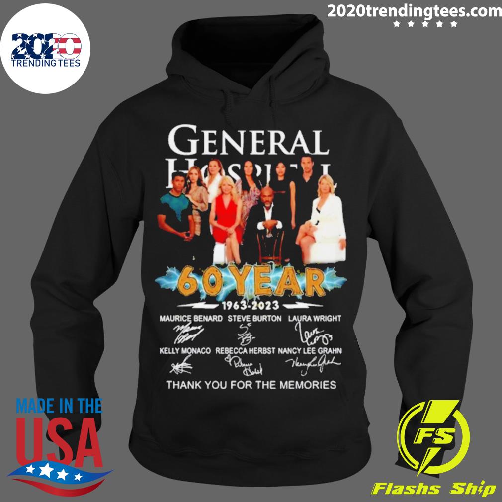 Official general Hospital 60 Year Lightning 1963 2023 - Adult & Kids T-Shirts, Sweatshirts & Hoodies apparel design preview 2