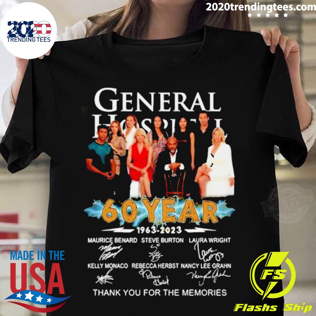 Official general Hospital 60 Year Lightning 1963 2023 - Adult & Kids T-Shirts, Sweatshirts & Hoodies apparel design preview 1