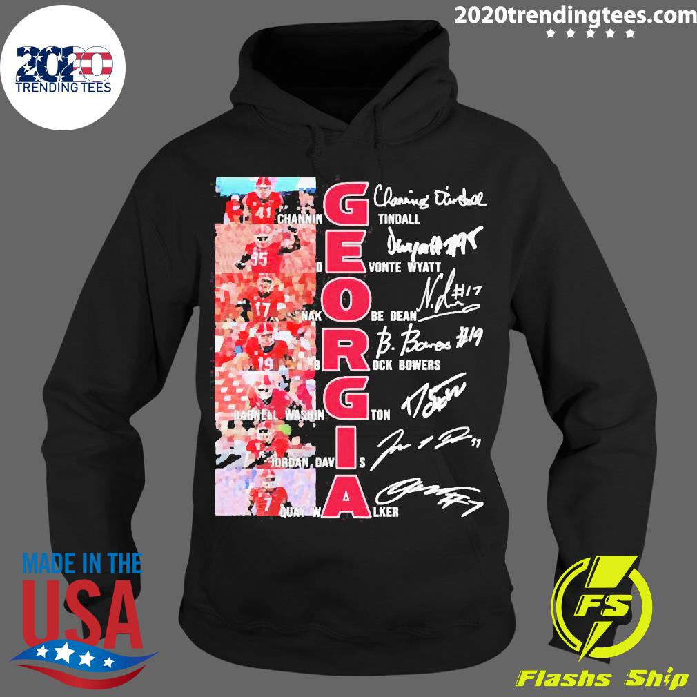 Official Georgia Bulldogs Channing Tindall Devonte - Adult & Kids T-Shirts, Sweatshirts & Hoodies apparel design preview 2