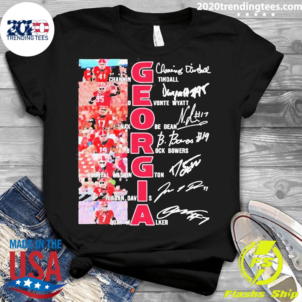 Official Georgia Bulldogs Channing Tindall Devonte - Adult & Kids T-Shirts, Sweatshirts & Hoodies apparel design preview 3