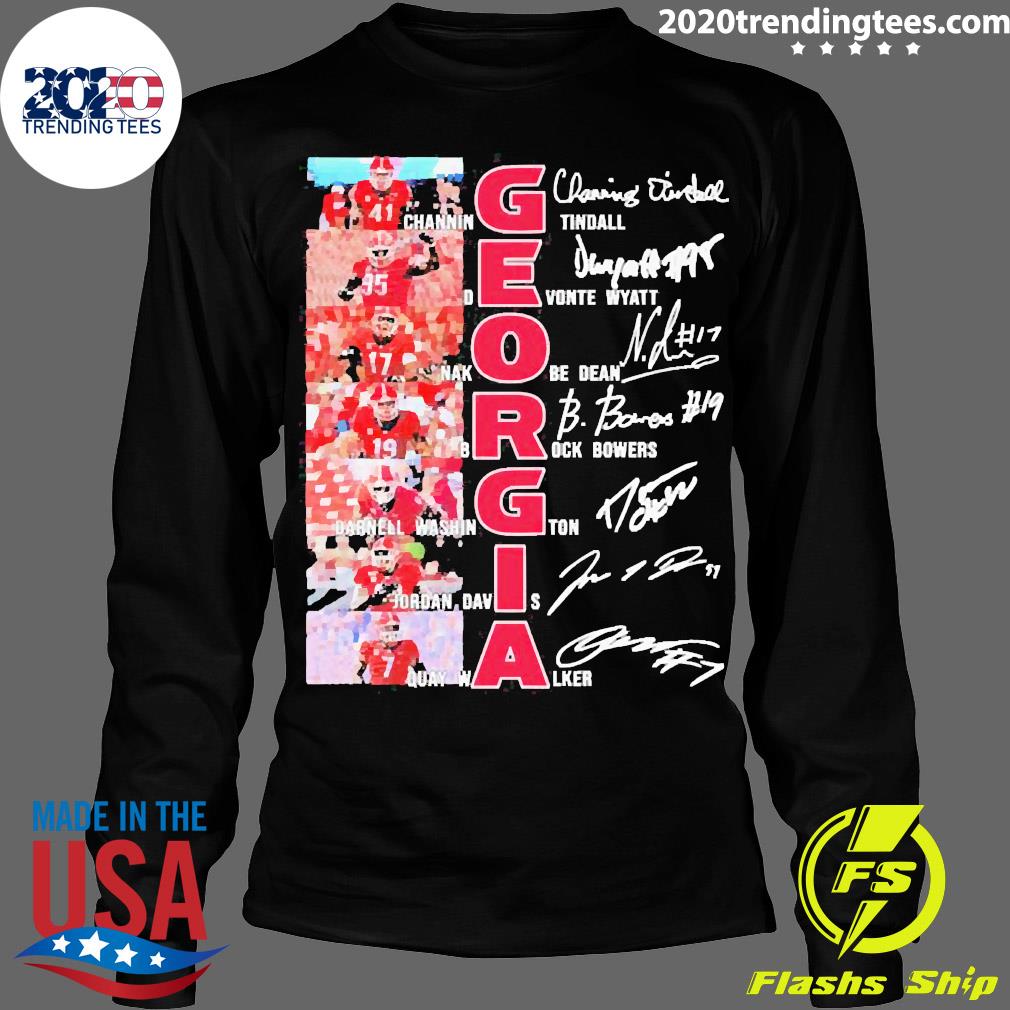 Official Georgia Bulldogs Channing Tindall Devonte - Adult & Kids T-Shirts, Sweatshirts & Hoodies apparel design preview 4
