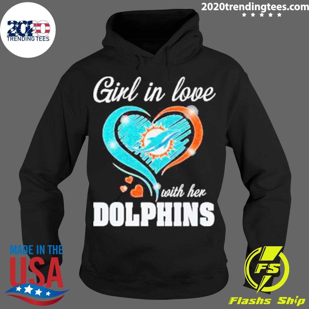 Official get In Love With Her Miami Dolphins - Adult & Kids T-Shirts, Sweatshirts & Hoodies apparel design preview 2