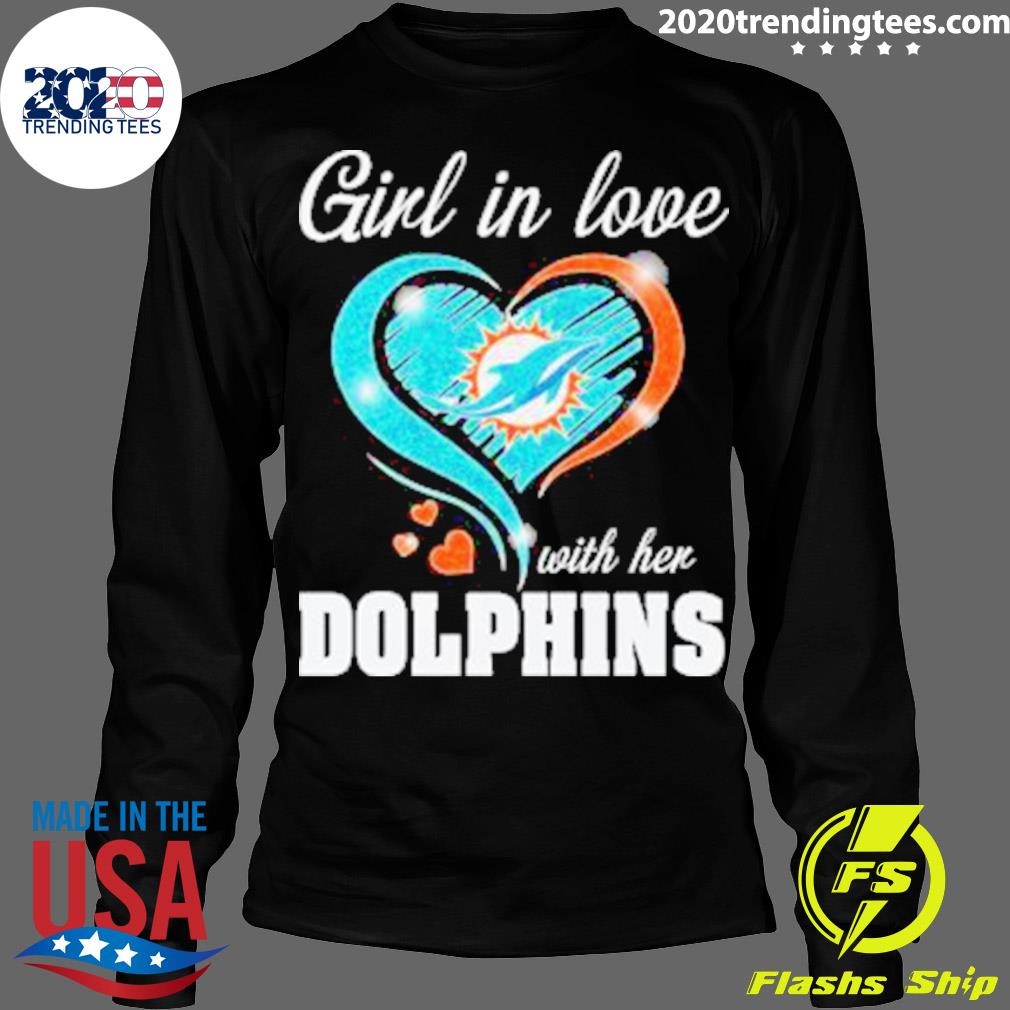 Official get In Love With Her Miami Dolphins - Adult & Kids T-Shirts, Sweatshirts & Hoodies apparel design preview 4