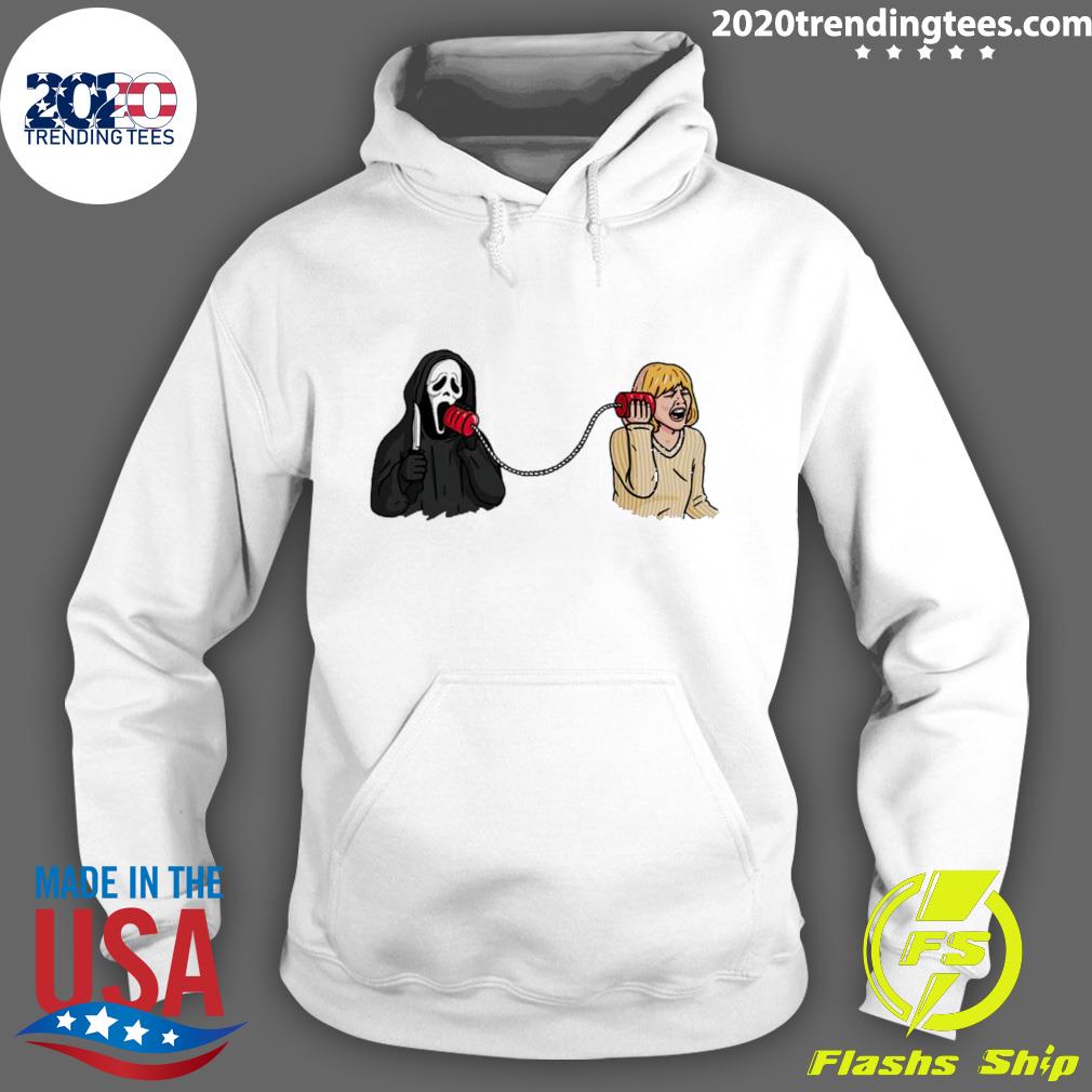 Official ghostface Call Me - Adult & Kids T-Shirts, Sweatshirts & Hoodies apparel design preview 2