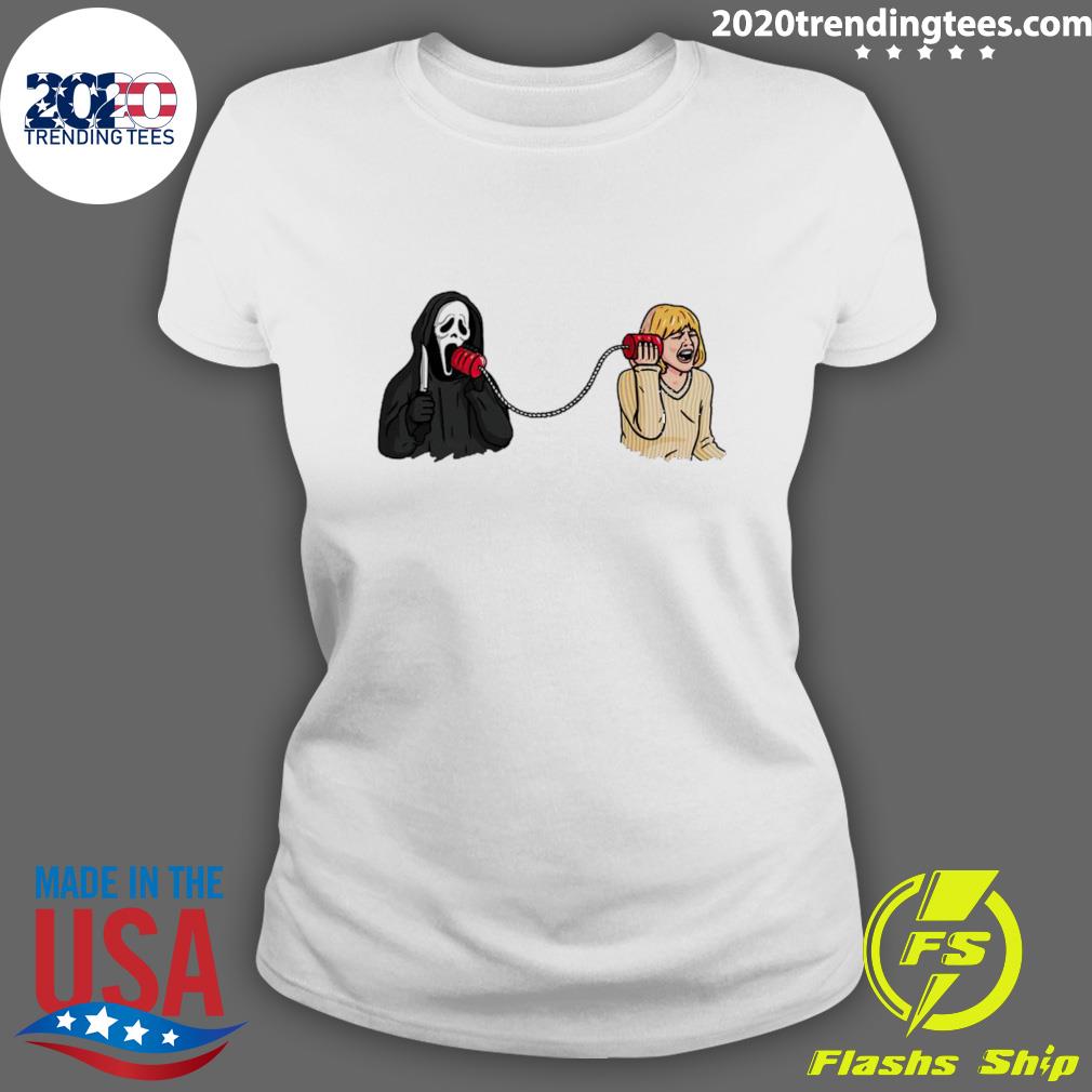 Official ghostface Call Me - Adult & Kids T-Shirts, Sweatshirts & Hoodies apparel design preview 3