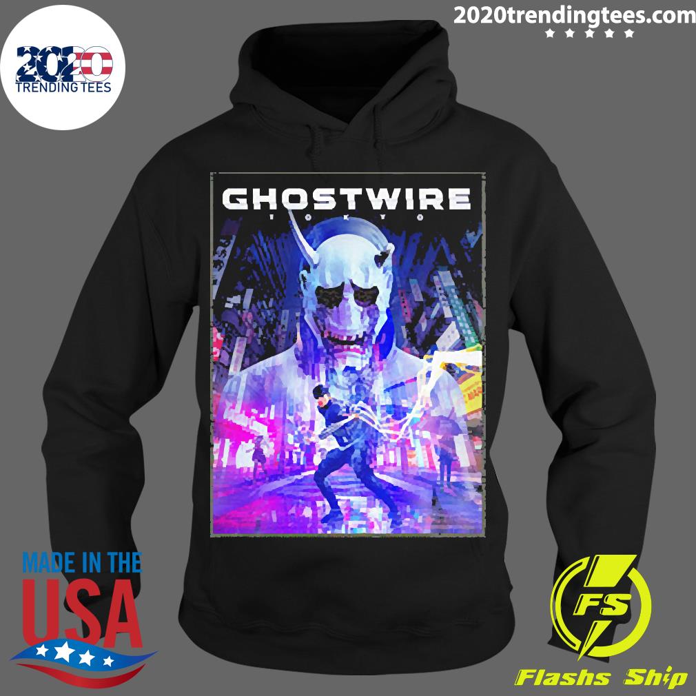 Official GhostWire Tokyo Gaming - Adult & Kids T-Shirts, Sweatshirts & Hoodies apparel design preview 2