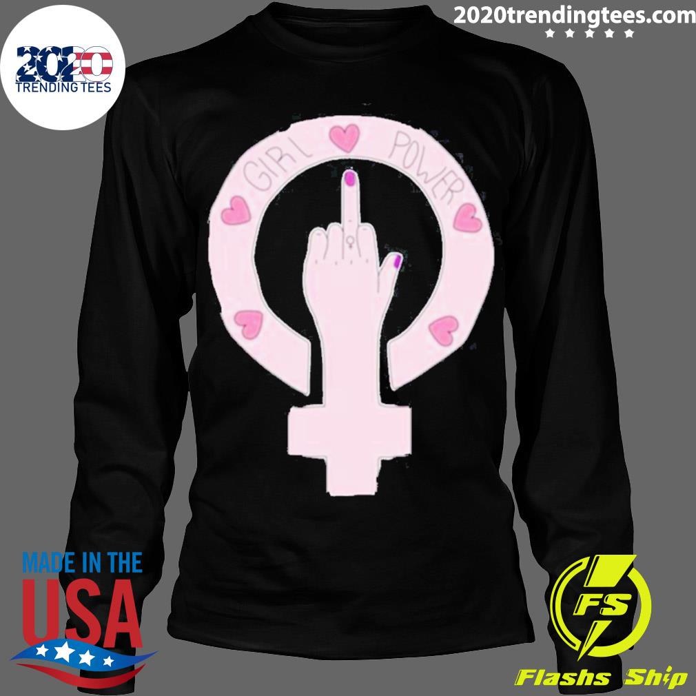 Official gilrs Power Fuck - Adult & Kids T-Shirts, Sweatshirts & Hoodies apparel design preview 4