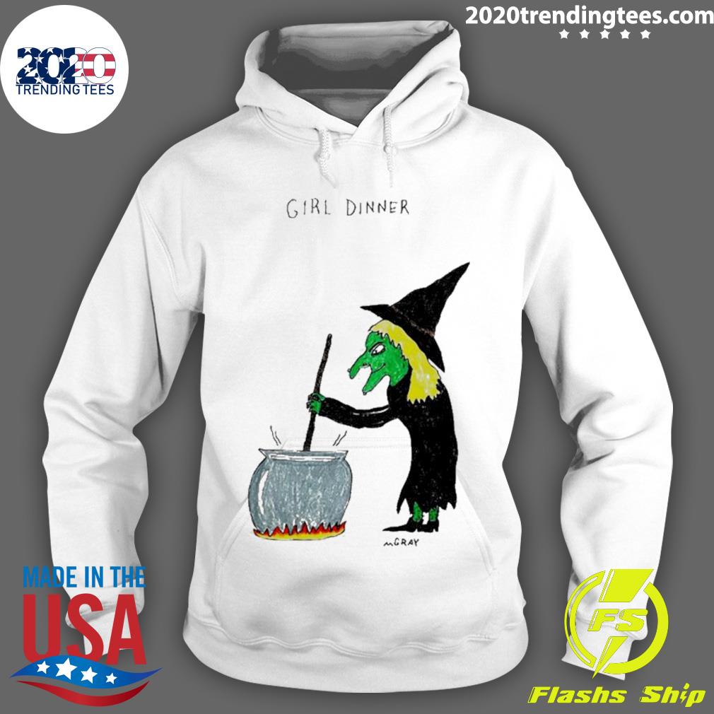 Official girl Dinner Witch - Adult & Kids T-Shirts, Sweatshirts & Hoodies apparel design preview 2