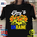 Official glory To Ukraine Sunflower - Adult & Kids T-Shirts, Sweatshirts & Hoodies apparel design preview 1
