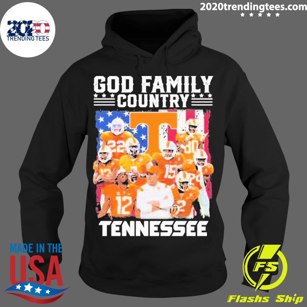 Official god Family Country Tennessee College - Adult & Kids T-Shirts, Sweatshirts & Hoodies apparel design preview 2