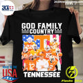 Official god Family Country Tennessee College - Adult & Kids T-Shirts, Sweatshirts & Hoodies apparel design preview 1