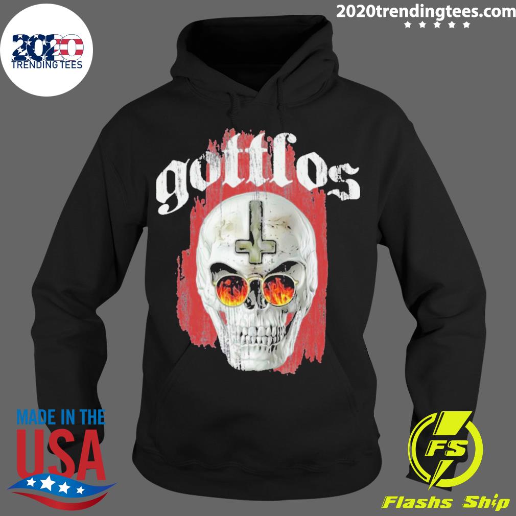 Official godless Halloween Skull - Adult & Kids T-Shirts, Sweatshirts & Hoodies apparel design preview 2