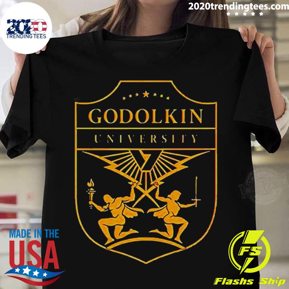 Official godolkin University Gen V The Boys Universe - Adult & Kids T-Shirts, Sweatshirts & Hoodies apparel design preview 1