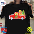 Official golden Retrievers Christmas Red Truck - Adult & Kids T-Shirts, Sweatshirts & Hoodies apparel design preview 1
