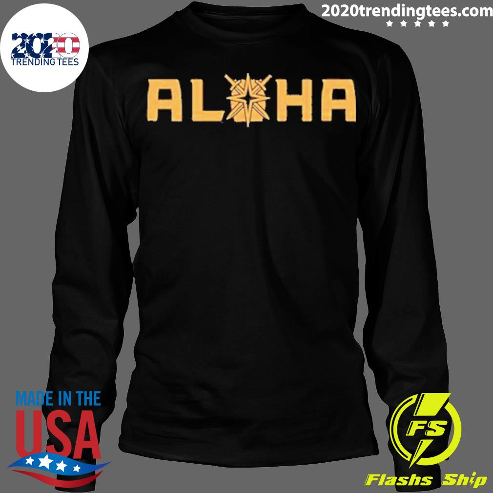 Official goldenknights Vgk Aloha - Adult & Kids T-Shirts, Sweatshirts & Hoodies apparel design preview 4