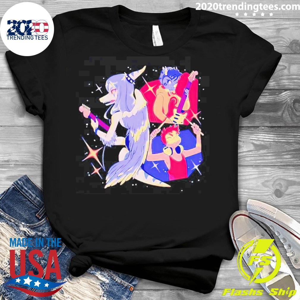 Official goodbye Volcano High Worm Drama - Adult & Kids T-Shirts, Sweatshirts & Hoodies apparel design preview 3