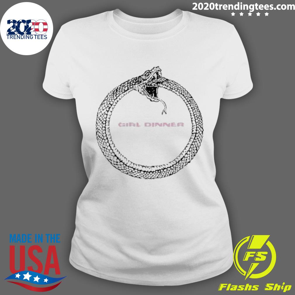 Official goth Audrey Hepburn Snake Girl Dinner - Adult & Kids T-Shirts, Sweatshirts & Hoodies apparel design preview 3