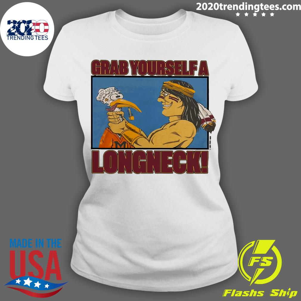 Official grab Yourself A Longneck - Adult & Kids T-Shirts, Sweatshirts & Hoodies apparel design preview 3