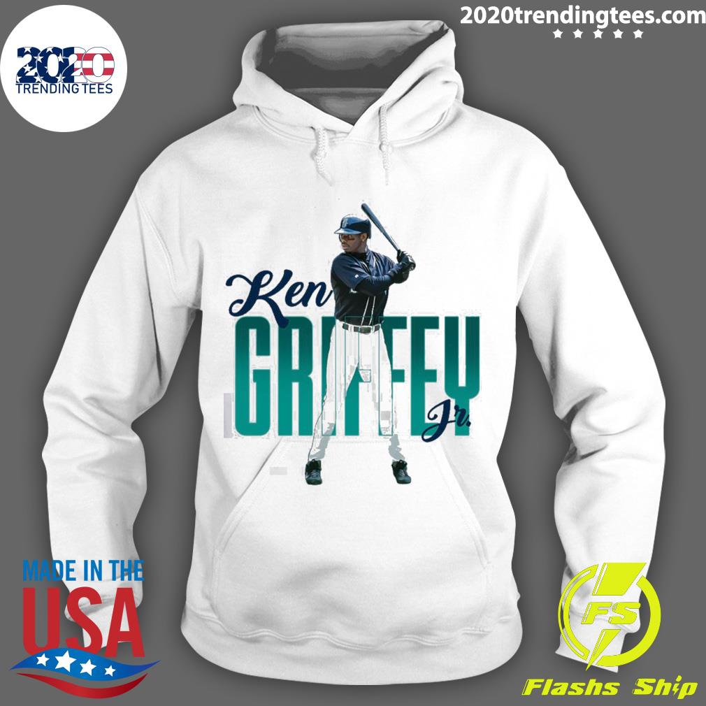 Official graphic Ken Griffey Jr Ready Baseball - Adult & Kids T-Shirts, Sweatshirts & Hoodies apparel design preview 2