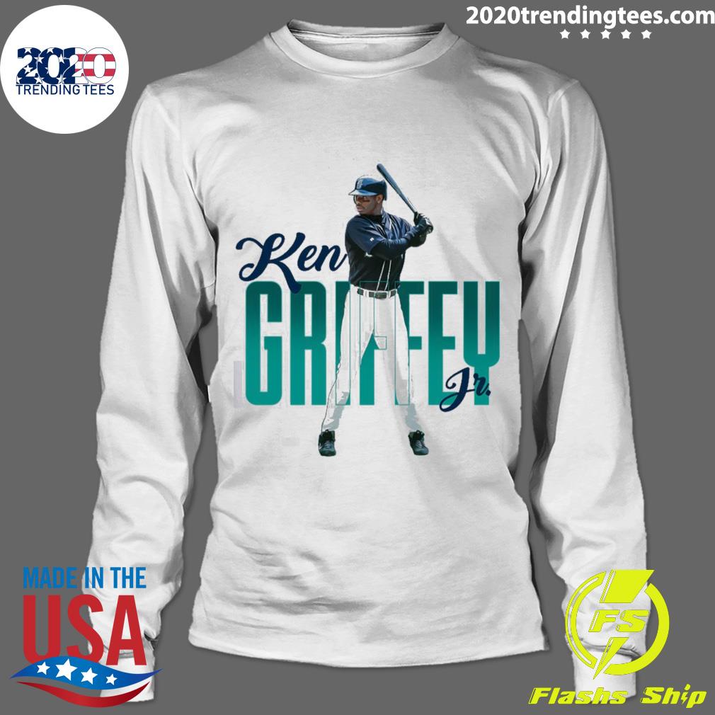 Official graphic Ken Griffey Jr Ready Baseball - Adult & Kids T-Shirts, Sweatshirts & Hoodies apparel design preview 4