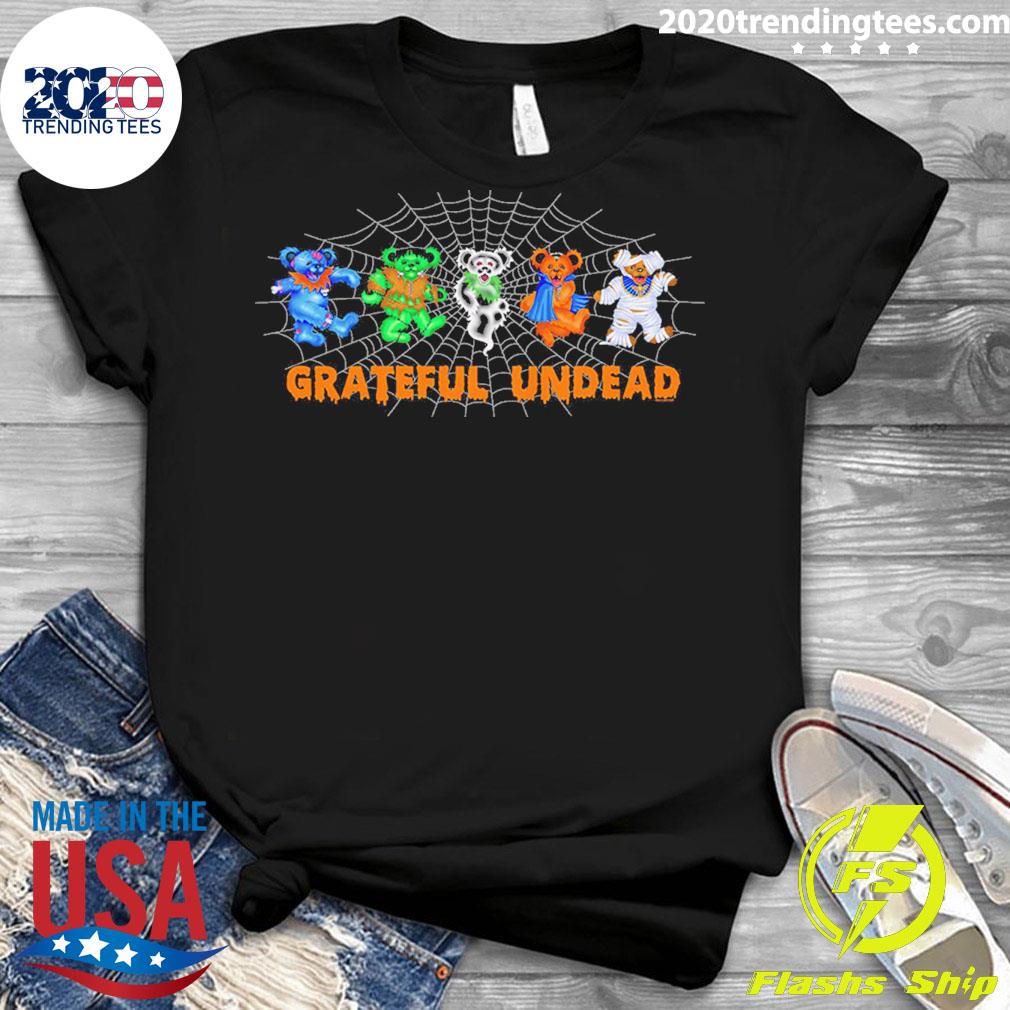 Official grateful Dead Bear Undead Bears - Adult & Kids T-Shirts, Sweatshirts & Hoodies apparel design preview 3