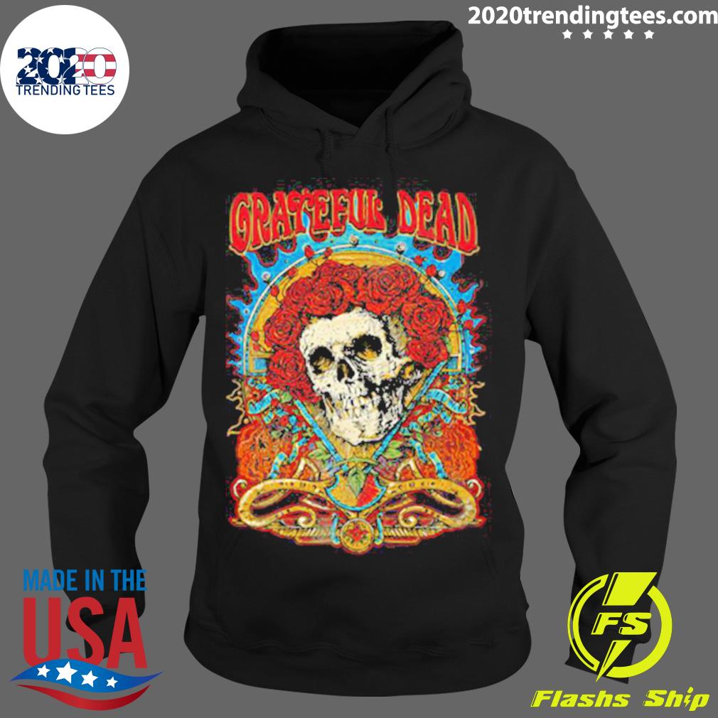 Official grateful Dead Rose Premium - Adult & Kids T-Shirts, Sweatshirts & Hoodies apparel design preview 2