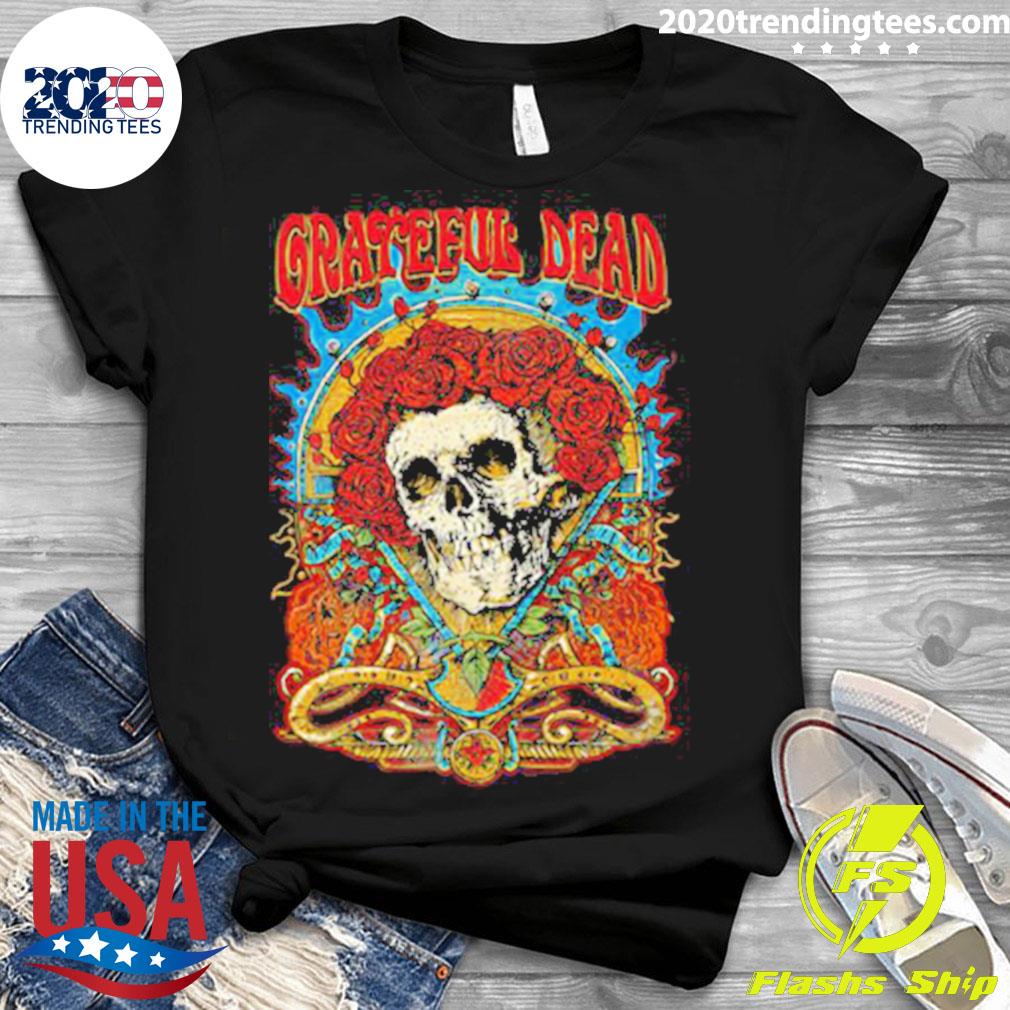 Official grateful Dead Rose Premium - Adult & Kids T-Shirts, Sweatshirts & Hoodies apparel design preview 3