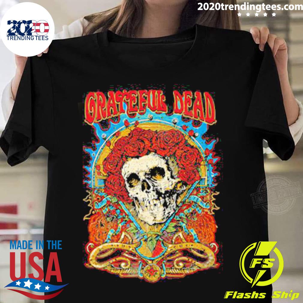 Official grateful Dead Rose Premium - Adult & Kids T-Shirts, Sweatshirts & Hoodies apparel design preview 1