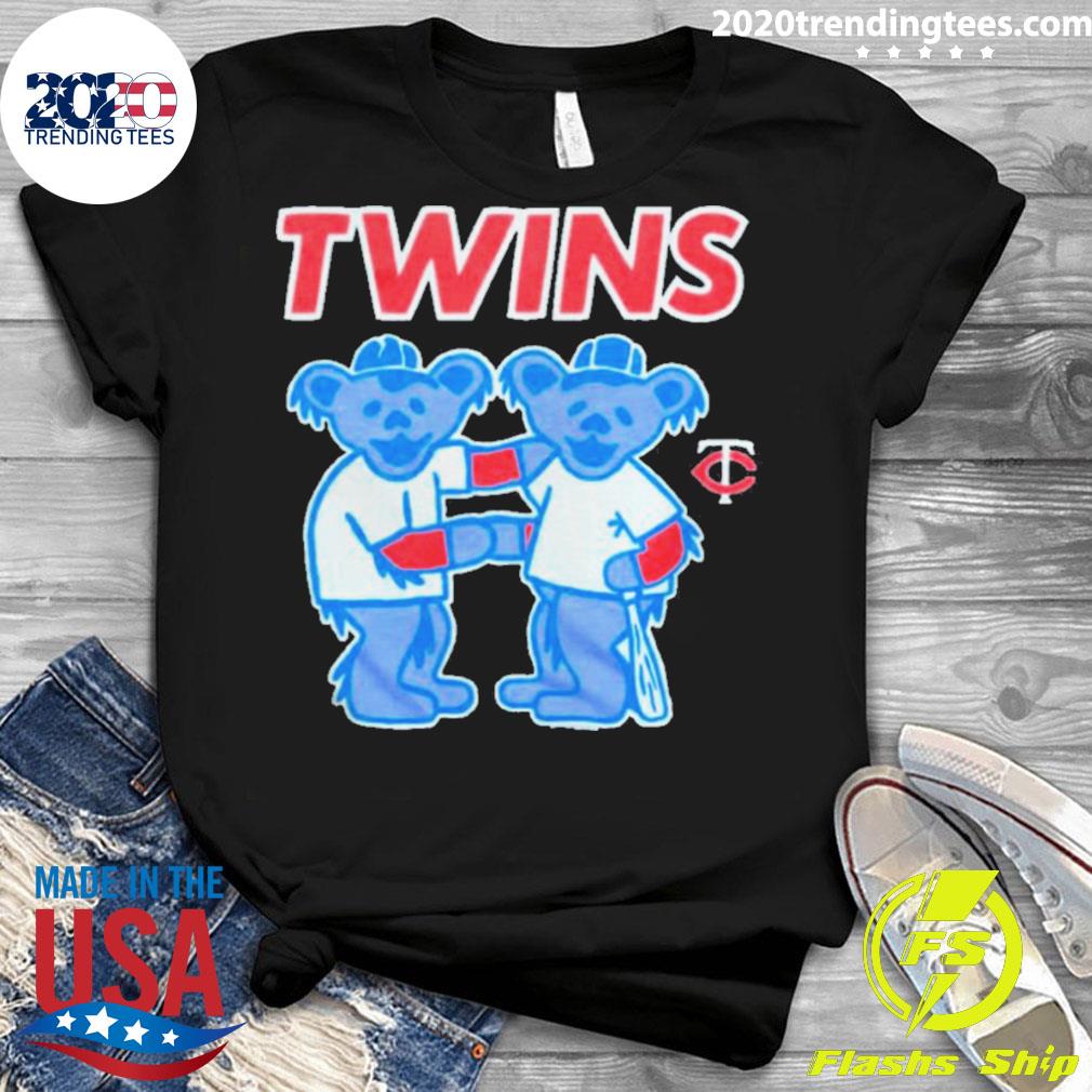 Official grateful Dead Twins Mlb - Adult & Kids T-Shirts, Sweatshirts & Hoodies apparel design preview 3