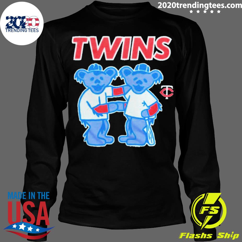 Official grateful Dead Twins Mlb - Adult & Kids T-Shirts, Sweatshirts & Hoodies apparel design preview 4