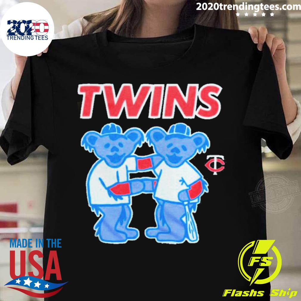 Official grateful Dead Twins Mlb - Adult & Kids T-Shirts, Sweatshirts & Hoodies apparel design preview 1