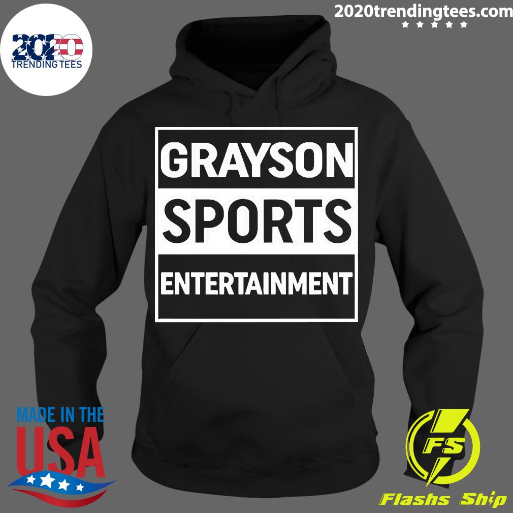 Official Grayson Sports Entertainment - Adult & Kids T-Shirts, Sweatshirts & Hoodies apparel design preview 2
