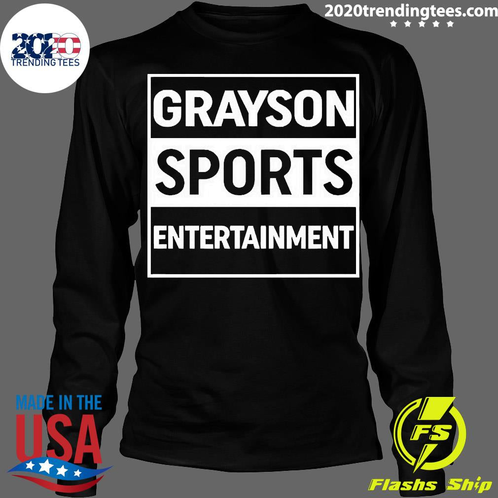 Official Grayson Sports Entertainment - Adult & Kids T-Shirts, Sweatshirts & Hoodies apparel design preview 4