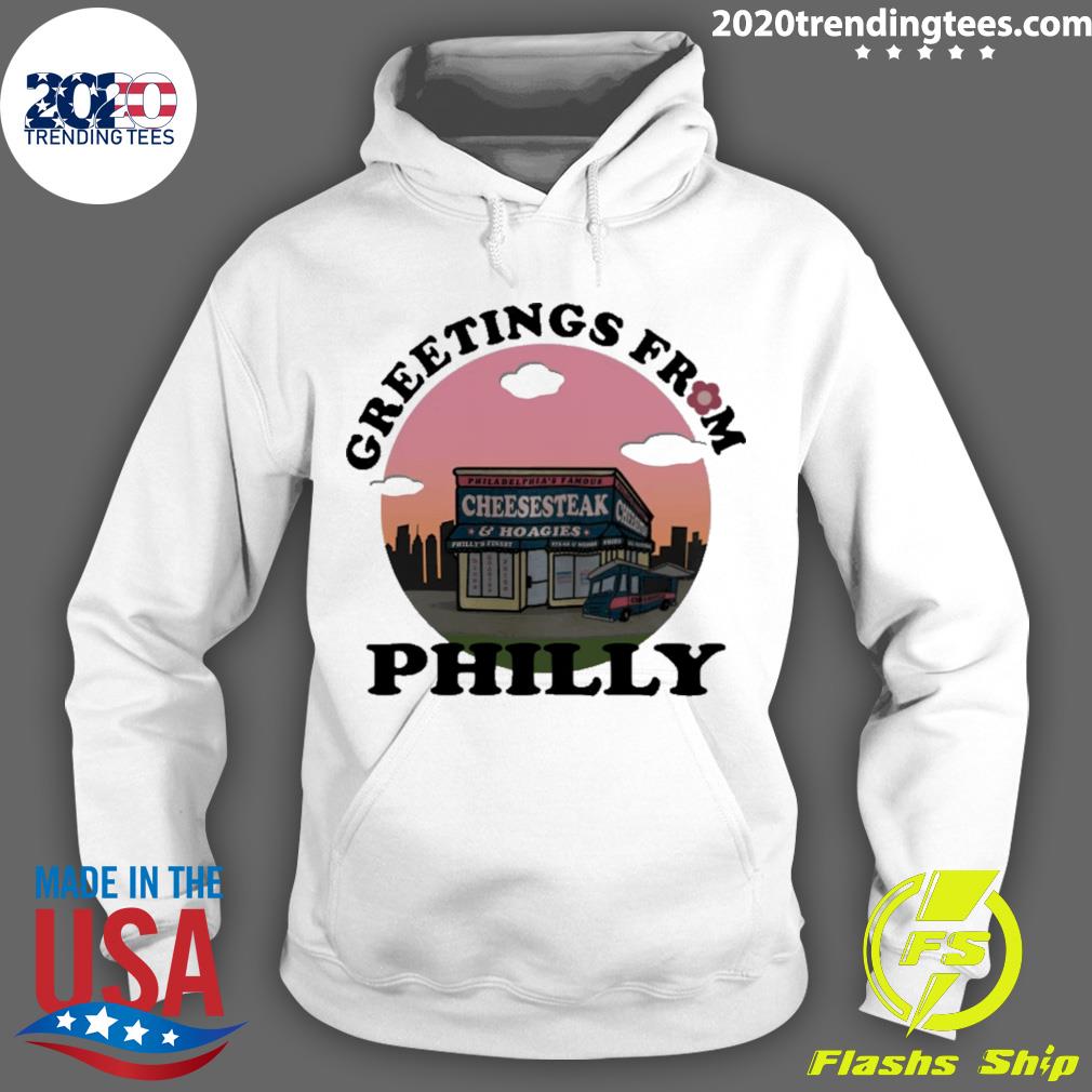 Official greetings From Philly - Adult & Kids T-Shirts, Sweatshirts & Hoodies apparel design preview 2