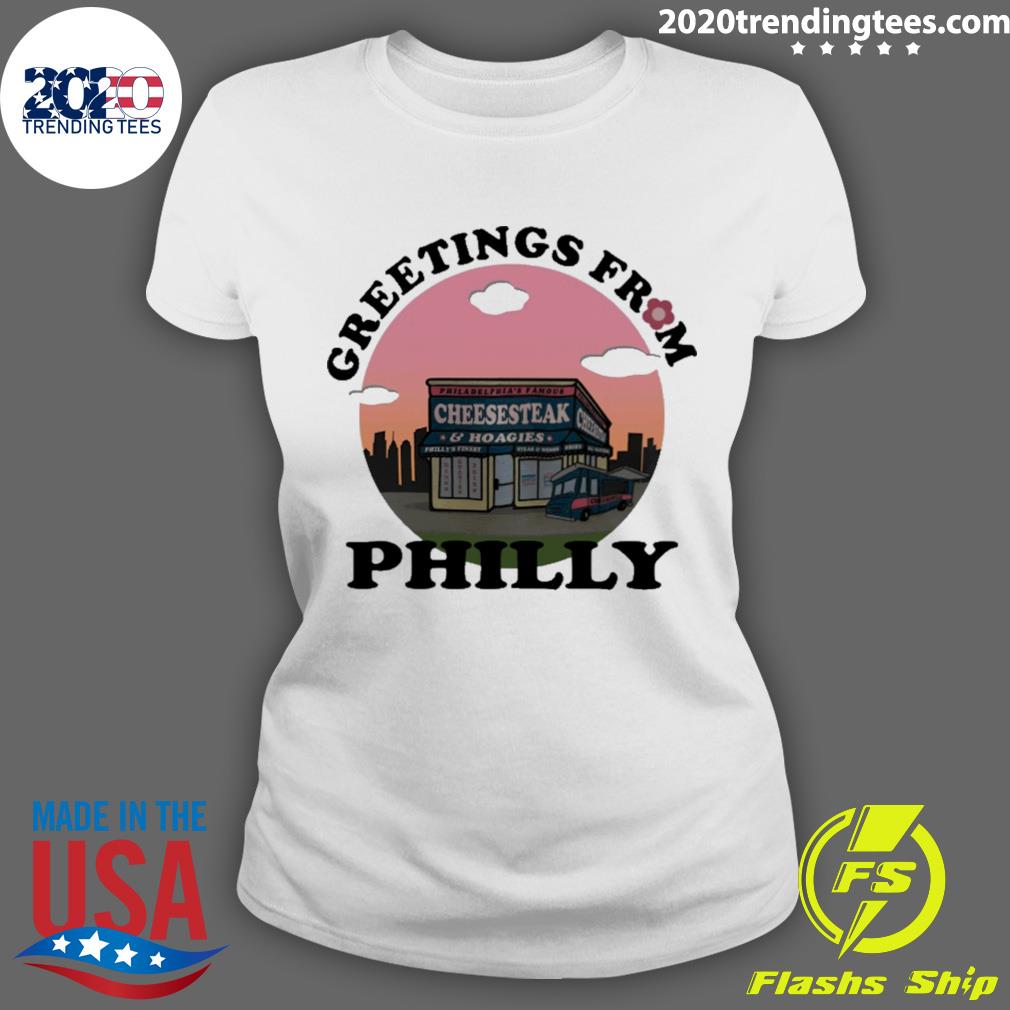 Official greetings From Philly - Adult & Kids T-Shirts, Sweatshirts & Hoodies apparel design preview 3