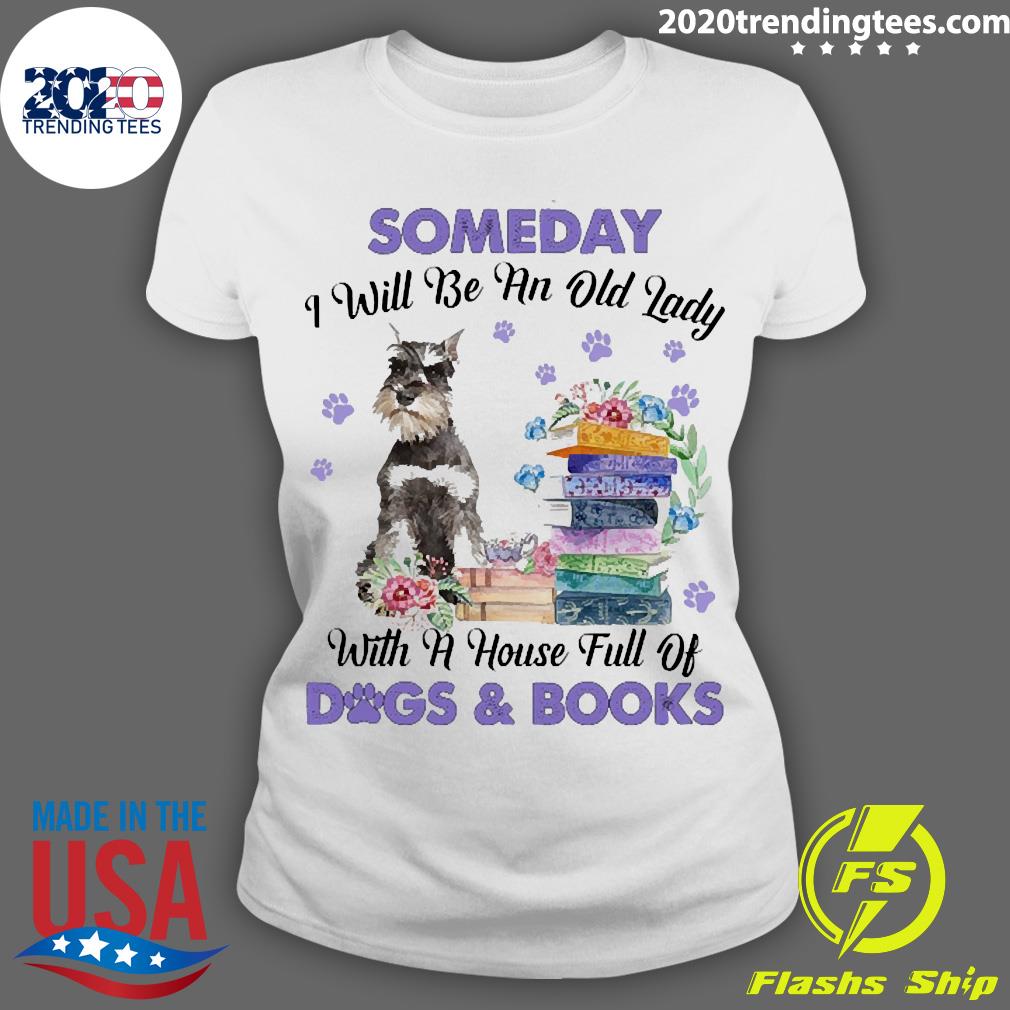 Official grey Miniature Schnauzer Someday I Will Be - Adult & Kids T-Shirts, Sweatshirts & Hoodies apparel design preview 3