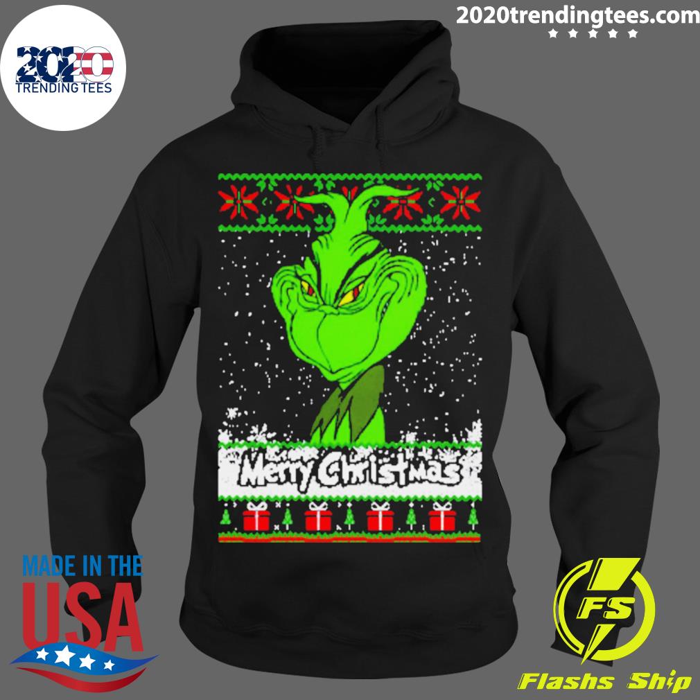 Official grinchhh Merry Christmas - Adult & Kids T-Shirts, Sweatshirts & Hoodies apparel design preview 2