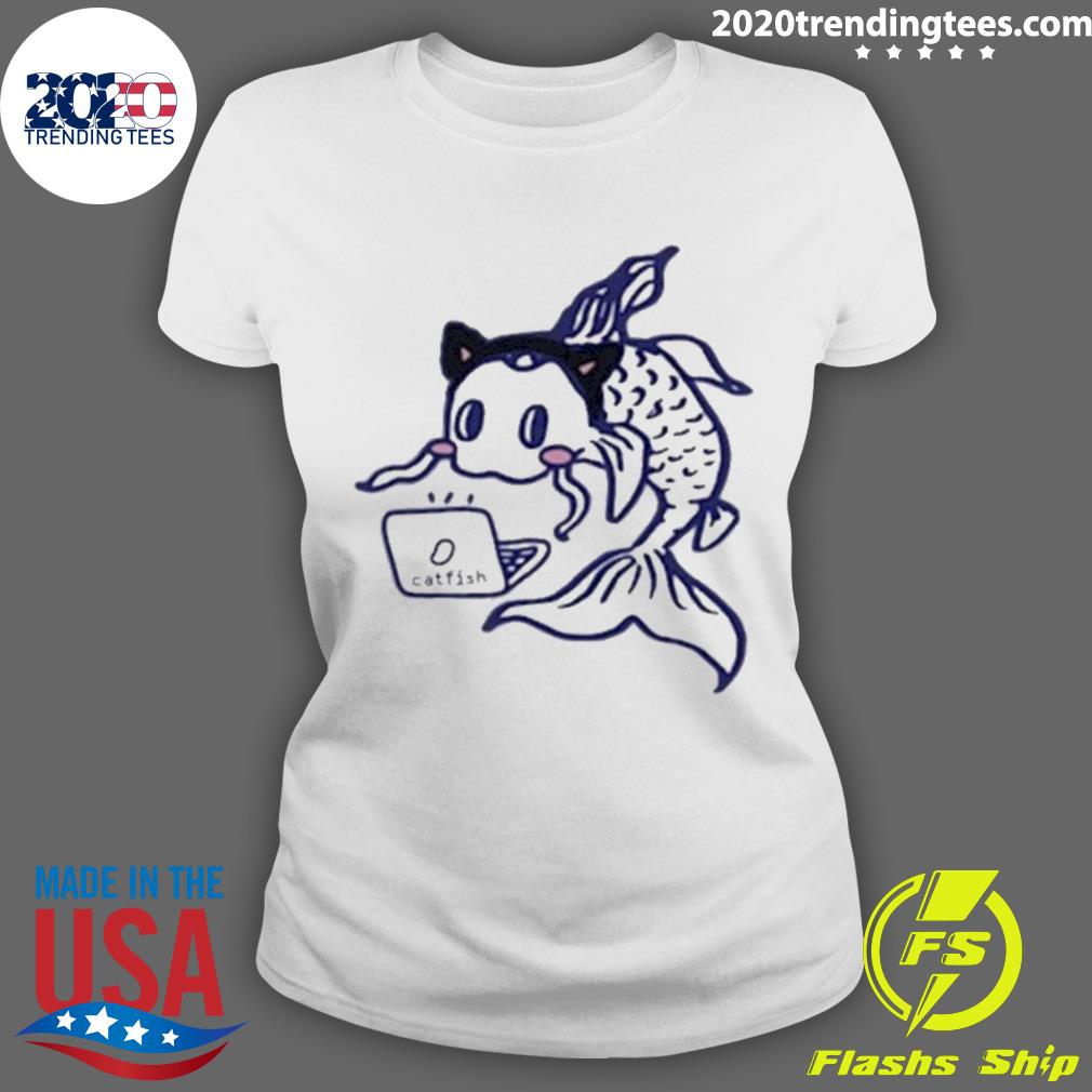 Official grovy Catfish - Adult & Kids T-Shirts, Sweatshirts & Hoodies apparel design preview 3