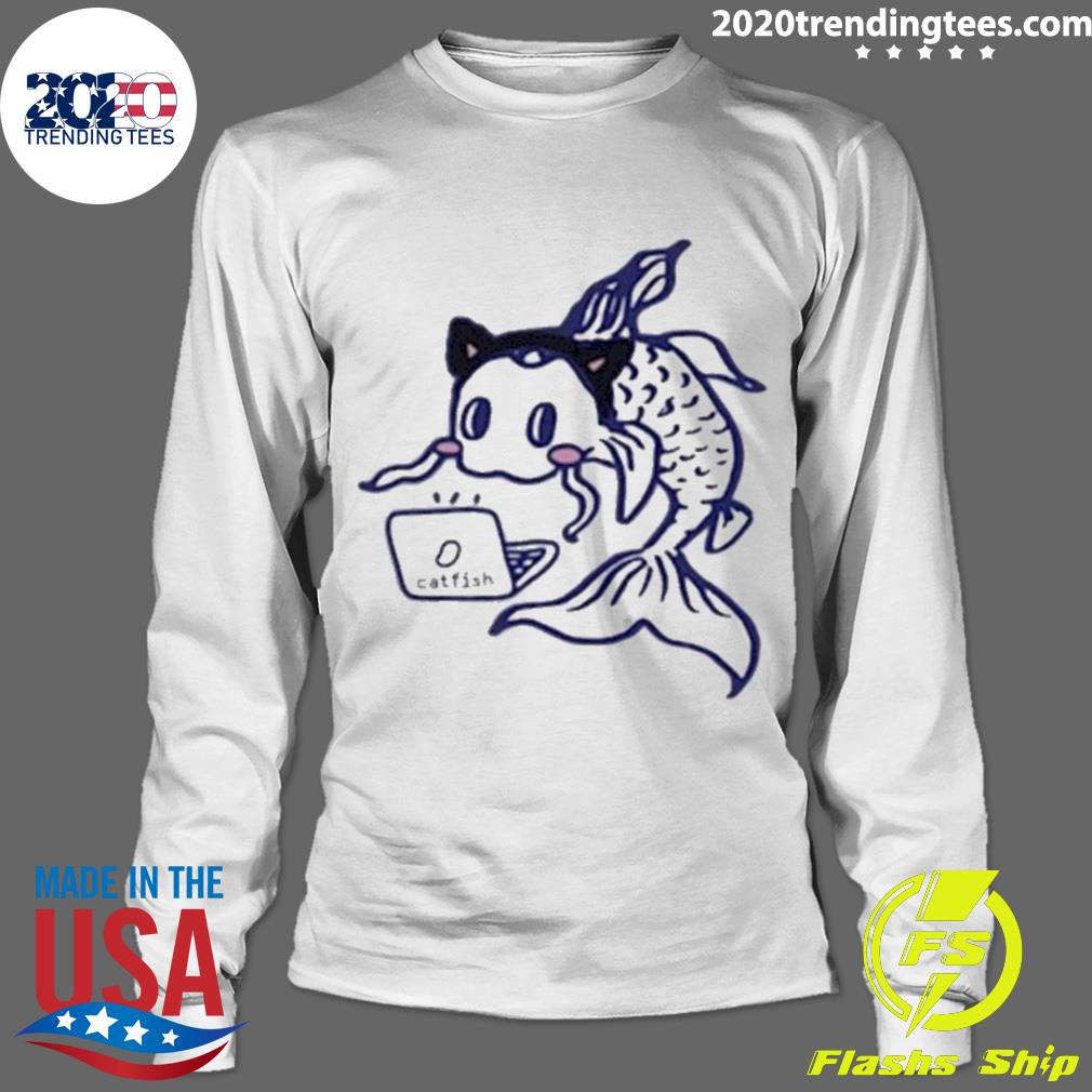 Official grovy Catfish - Adult & Kids T-Shirts, Sweatshirts & Hoodies apparel design preview 4