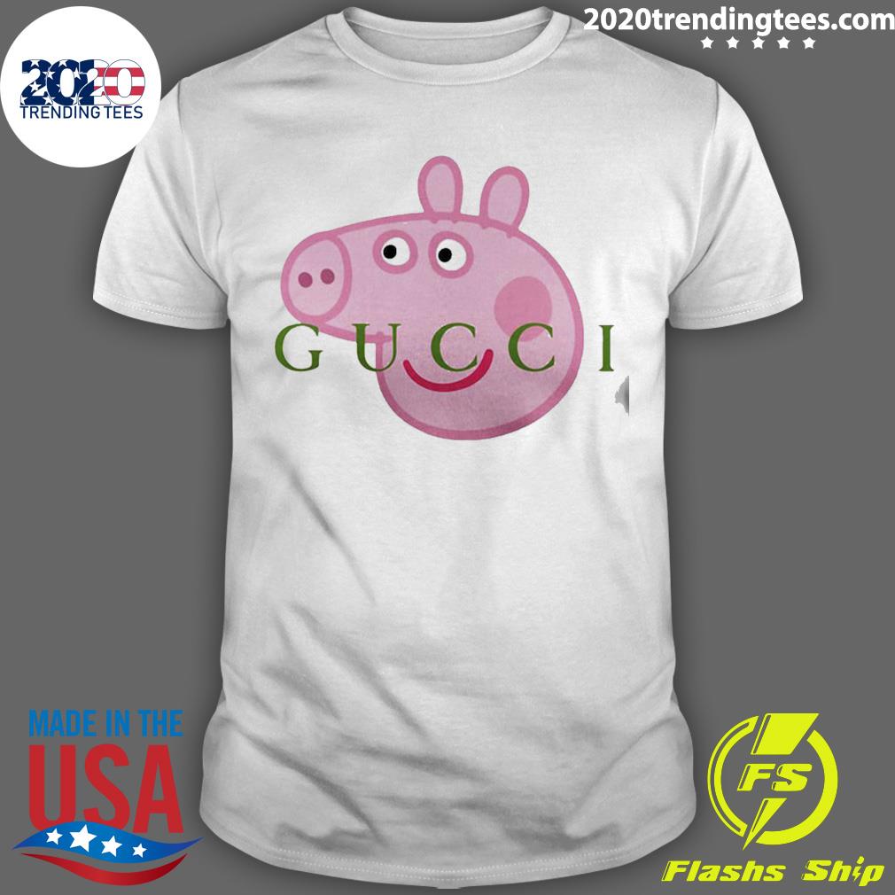 Official gucci Peppa Pig - Adult & Kids T-Shirts, Sweatshirts & Hoodies apparel design preview 1