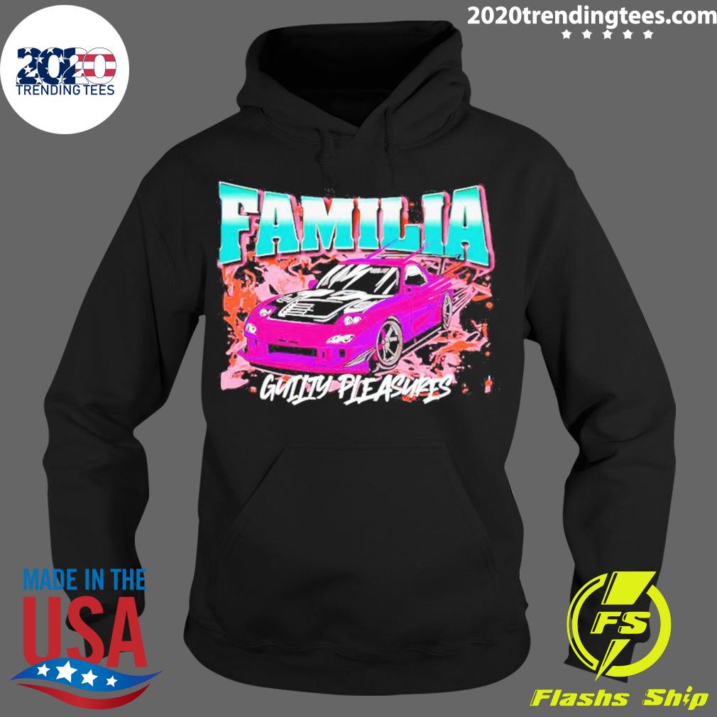 Official guilty Pleasures Familia - Adult & Kids T-Shirts, Sweatshirts & Hoodies apparel design preview 2