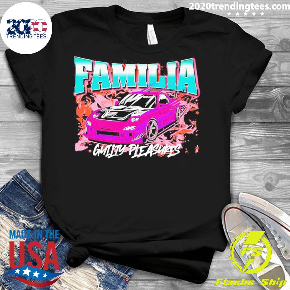 Official guilty Pleasures Familia - Adult & Kids T-Shirts, Sweatshirts & Hoodies apparel design preview 3