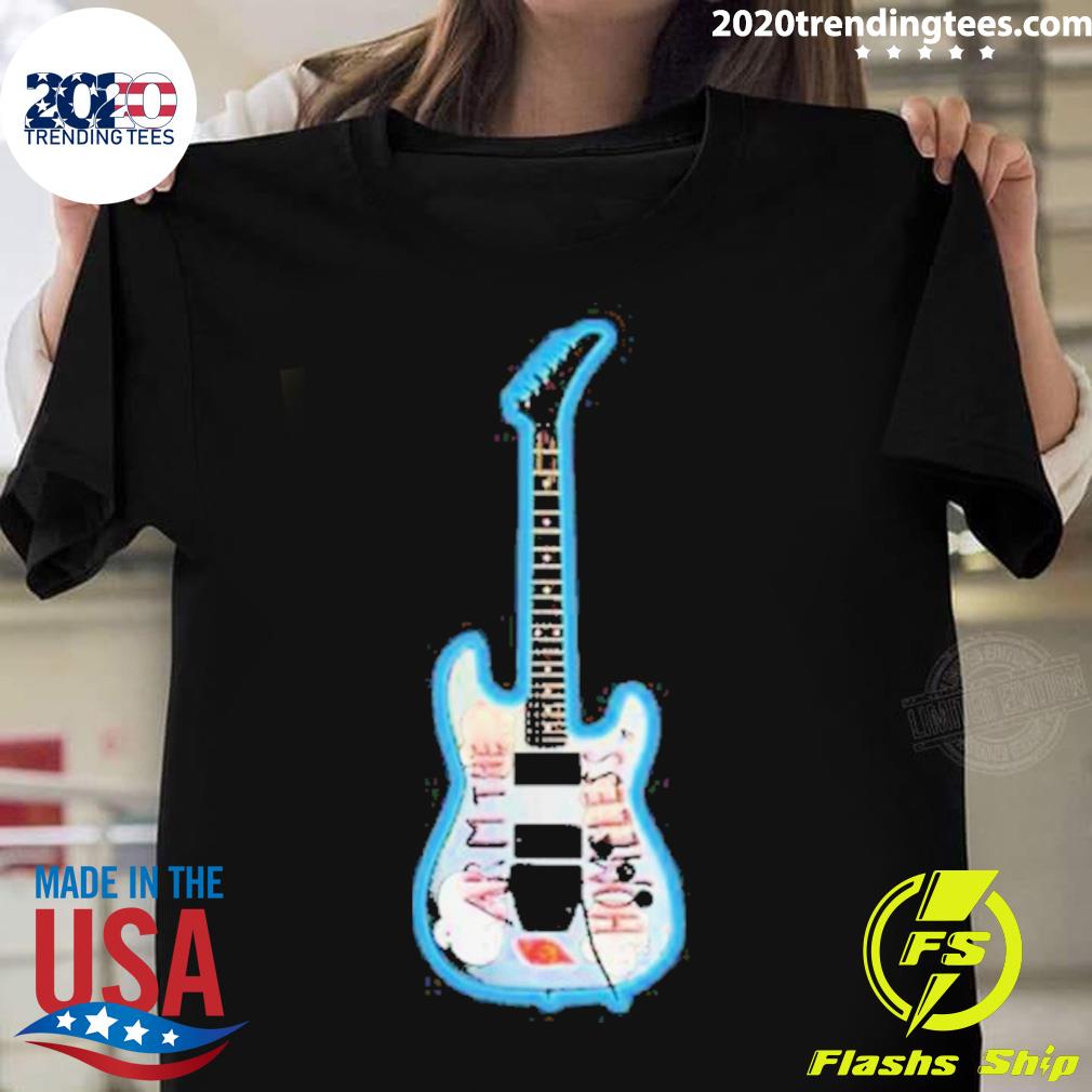 Official guitar Arm The Homeless - Adult & Kids T-Shirts, Sweatshirts & Hoodies apparel design preview 1