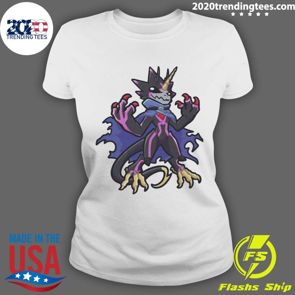 Official gulus Gammamon Digimon - Adult & Kids T-Shirts, Sweatshirts & Hoodies apparel design preview 3