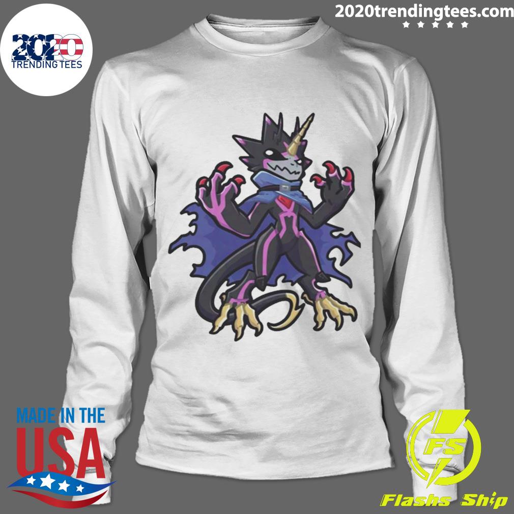 Official gulus Gammamon Digimon - Adult & Kids T-Shirts, Sweatshirts & Hoodies apparel design preview 4